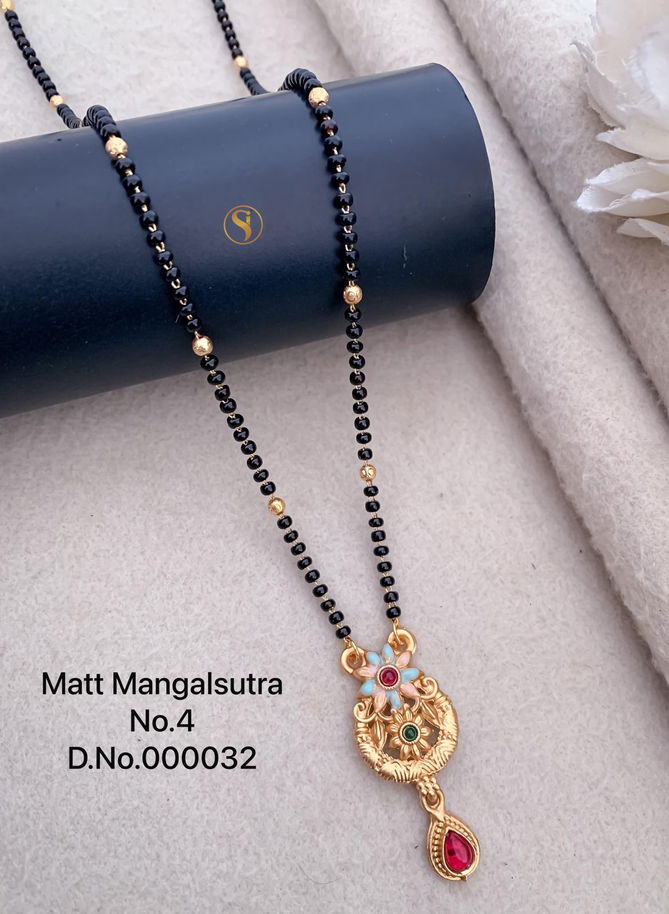 4 MH Daily Wear Matte Mangalsutra Manufacturers
